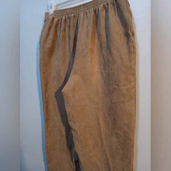 Napa Valley faux suede/microfiber pants/ trousers size 8 - Picture 1 of 6